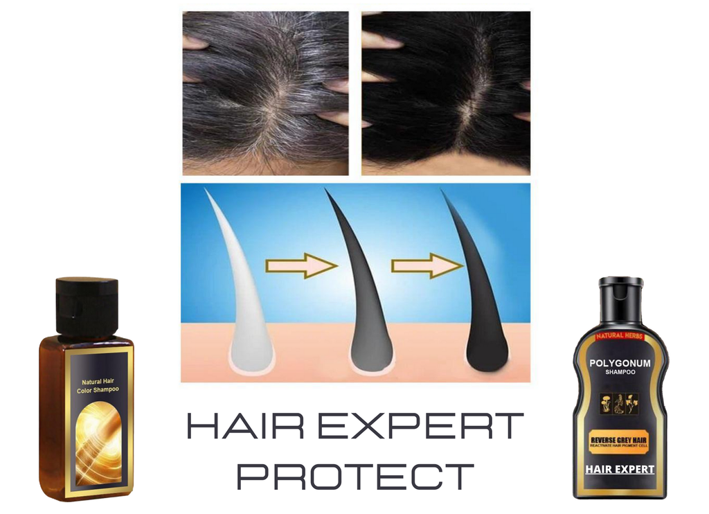 HAIR EXPERT PROTECT® Anti cheveux blancs - Hair du temps